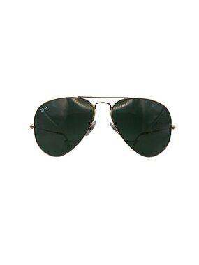 Ray-Ban Classic Aviator Gold Frame Green Lens Unisex Sunglasses RB3025